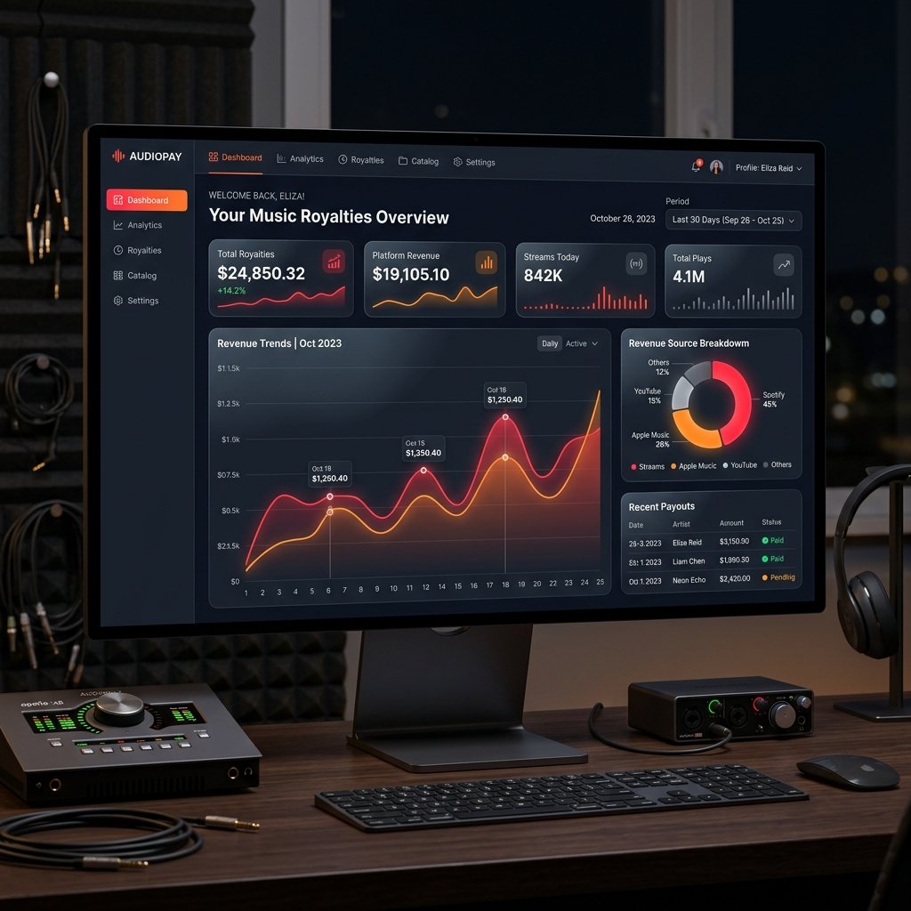 Royalties Dashboard